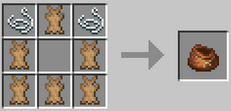 This image showcases the recipe for crafting the bundle item.