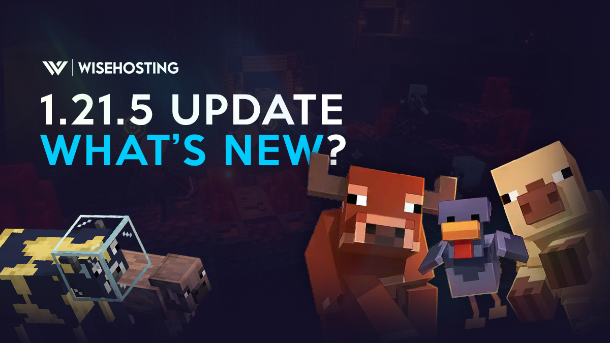 Minecraft's new 1.21.5 update banner.