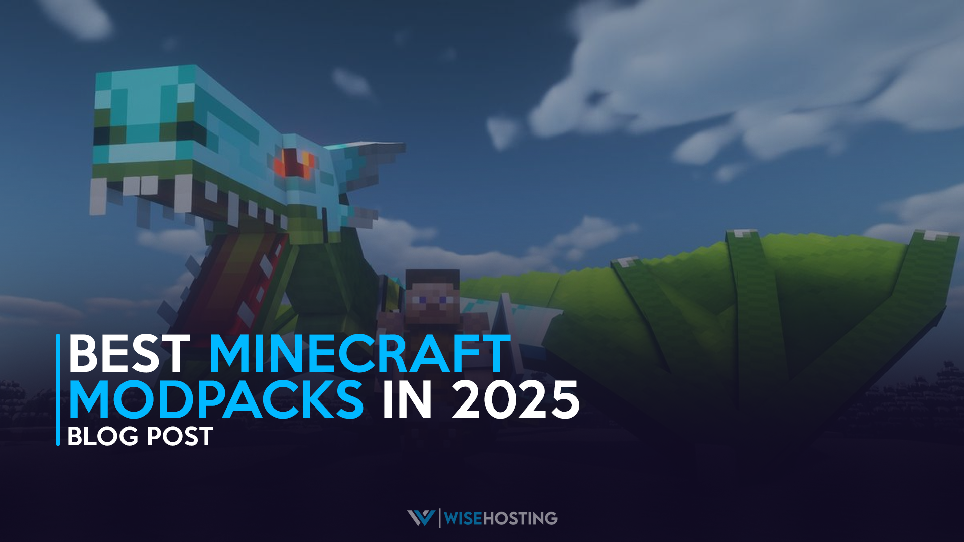 The banner of the Best Modpacks in 2025 Blog post