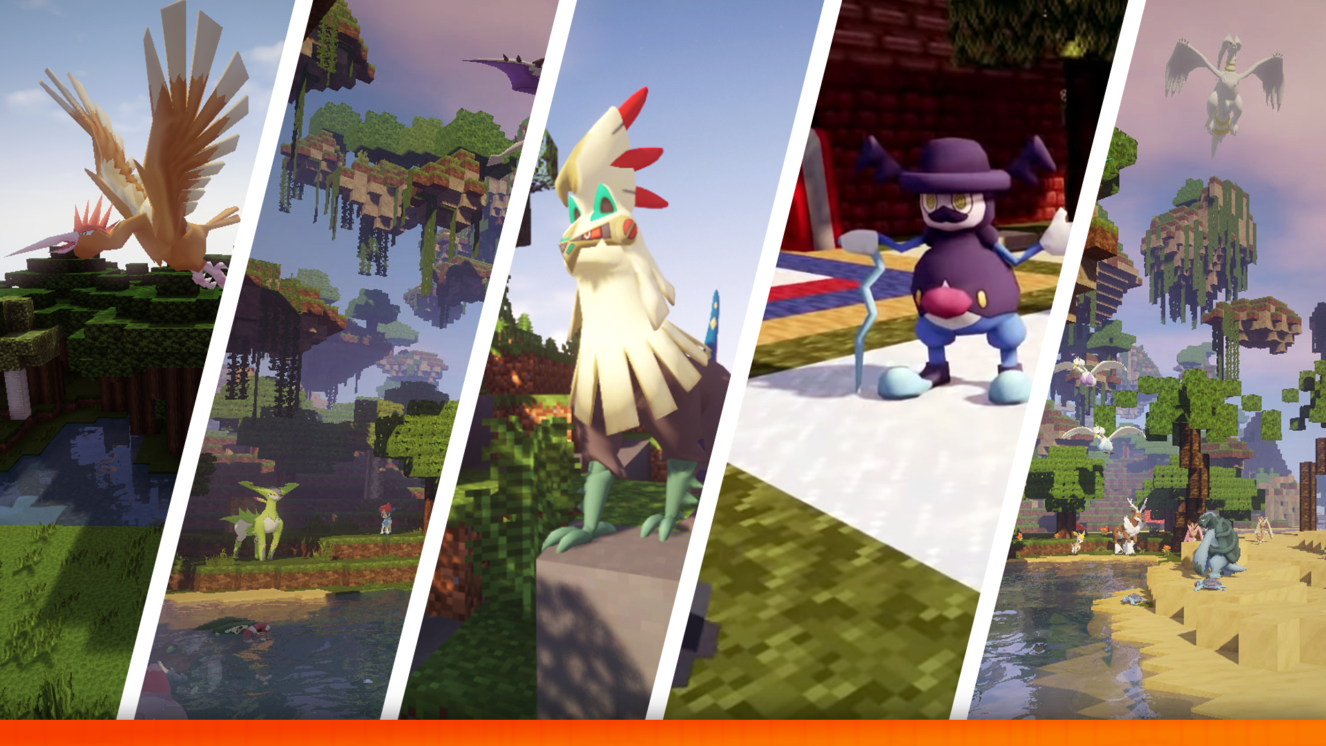 The Pixelmon artwork